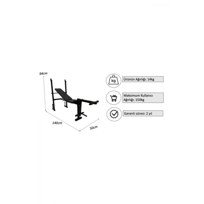 Emh 04A Adjustable Bench Press